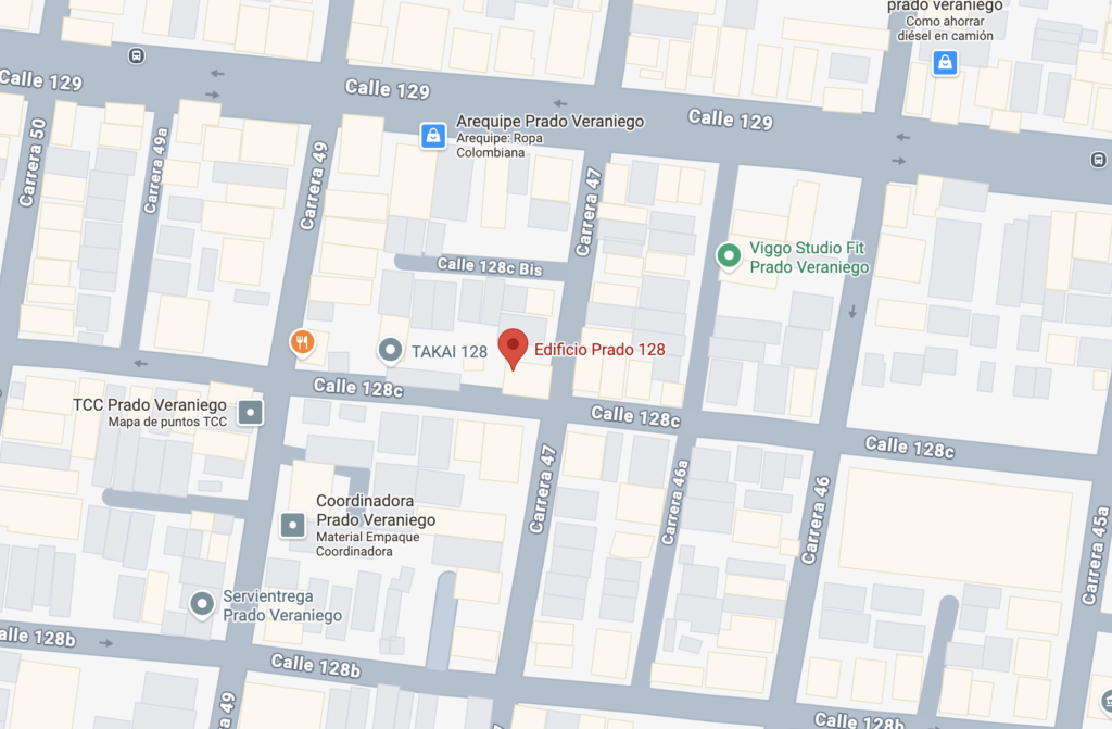 Calle 128c #47-70, Local:212 Edificio Prado 128